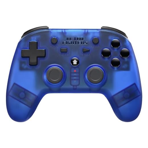 Retro Fighters Defender Next-Gen PS1 - PS2 - PS3 - PS Classic - Switch & PC Compatible Wireless Controller, Blue