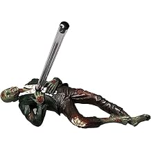 Pacific Giftware Desktop Accent Zombie Impaled Pen Holder Tabletop Halloween Decoration Walking Dead Zombie Enthusiast Collectible Figurine