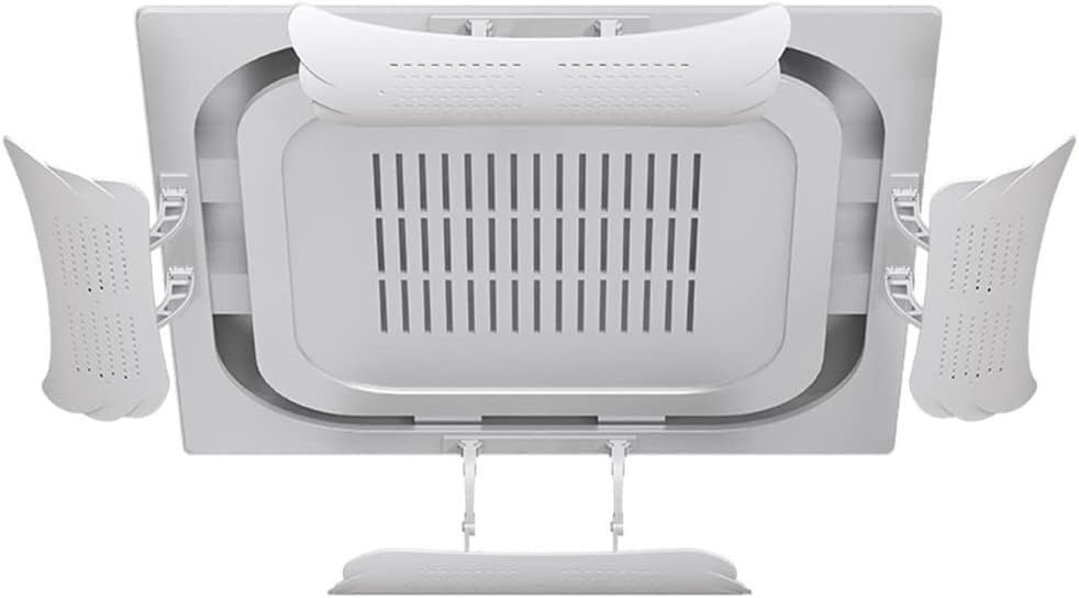 Aile de climatiseur réglable avec panneau déflecteur anti-soufflage direct