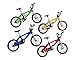 SCSpecial 1/18 Mini dita Bikes 4 pezzi Alloy Finger BMX Bike Giocattoli Bambini Downhill Mountain Bicycles Modello Cake Decor