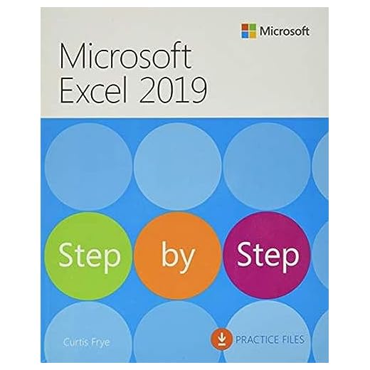 Microsoft Excel 2019 Step by Step