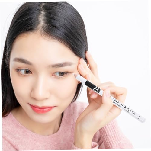 Lápiz delineador blanco 10 piezas para ojos miniatura 7