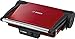 Produktbild Bosch TFB4402V Kontaktgrill (1800 W, 3 Grillpositionen, stufenlos regulierbarer Thermostat), rot / anthrazit