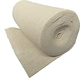 100% Biodégradable pemmiproducts Tapis en Laine Multifonction en 100% Laine Vierge, 1,00 m x 2,50 m, 500 g/m², env. 5 mm d\'épaisseur, 2,50 m², (EUR 8,76/M²), idéal comme Plante Terram, Protection d\'hiver, Protection