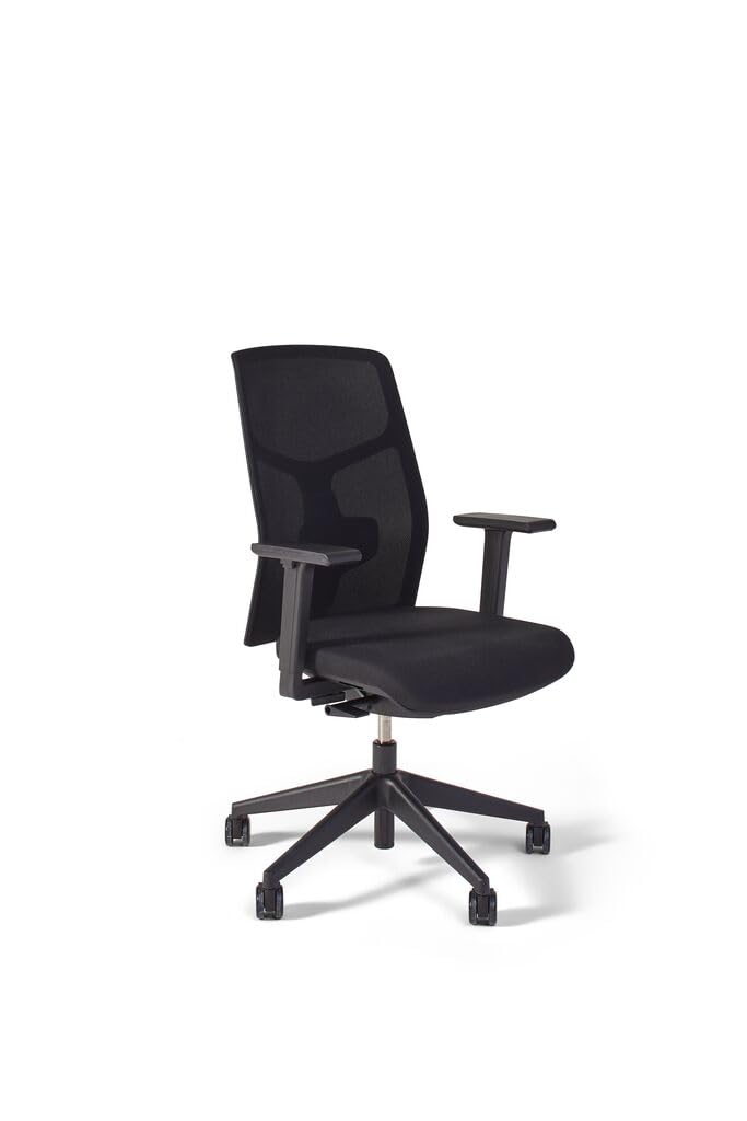 Ahrend Zest Bürostuhl, Ergonomischer Stuhl, Schreibtischstuhl, höhenverstellbar, atmungsaktiv, 2D-Armlehnen, Lendenstütze, NEN-Zertifiziert, nachhaltiger Bürostuhl, Homeoffice, Office