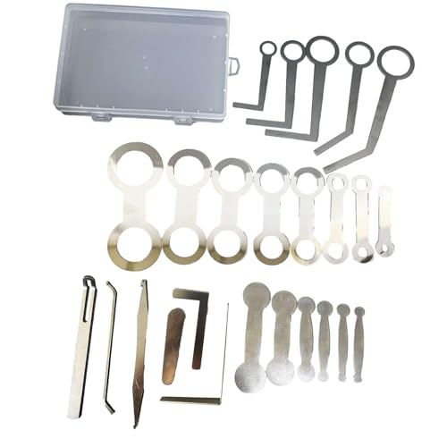 TAIZhiChen Kit d'outils de réparation pour saxophone, outil de réglage des fuites pour saxophone, outil de réparation pour instruments à vent en bois