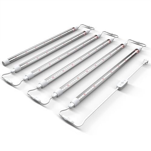 CusomikT8 T5 LED Grow Light Strips 2ft 60W Full Spectrum,