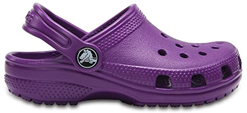 Image of Crocs Kids Unisex Ralen Fuschia Rubber Clogs and Mules