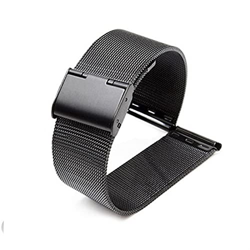 Bracelet en acier inoxydable 12mm argent de qualité supérieure pour montre