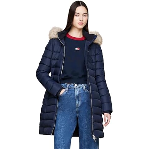 Tommy Jeans Women's Essential Hooded Down Coat Cover