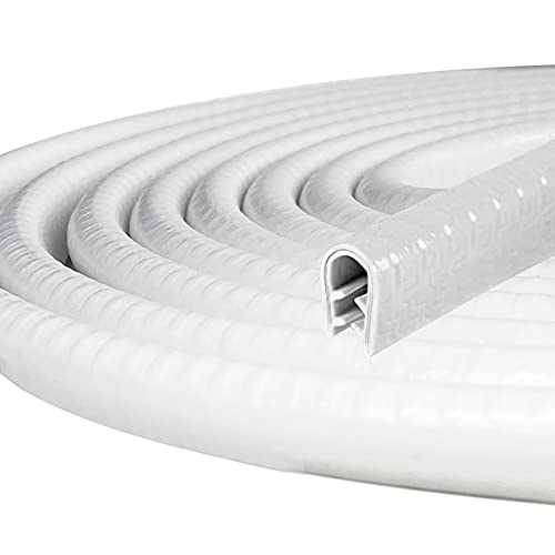 Tylife Car Door Edge Guards 32Ft Universal Fit Rubber U Shape Door Edge Trim Automotive Door Edge Protector For Most Car White(No Glue Required) #TOP5
