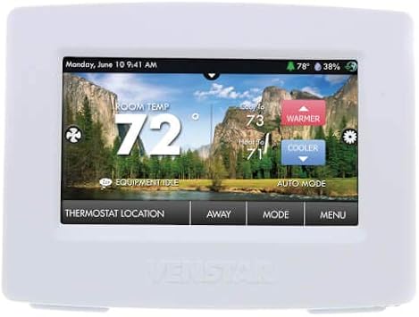 ترموستات Venstar T7900 Colortouch مع شبكة WiFi / للتحكم في الرطوبة - متوافق مع Alexa by Venstar