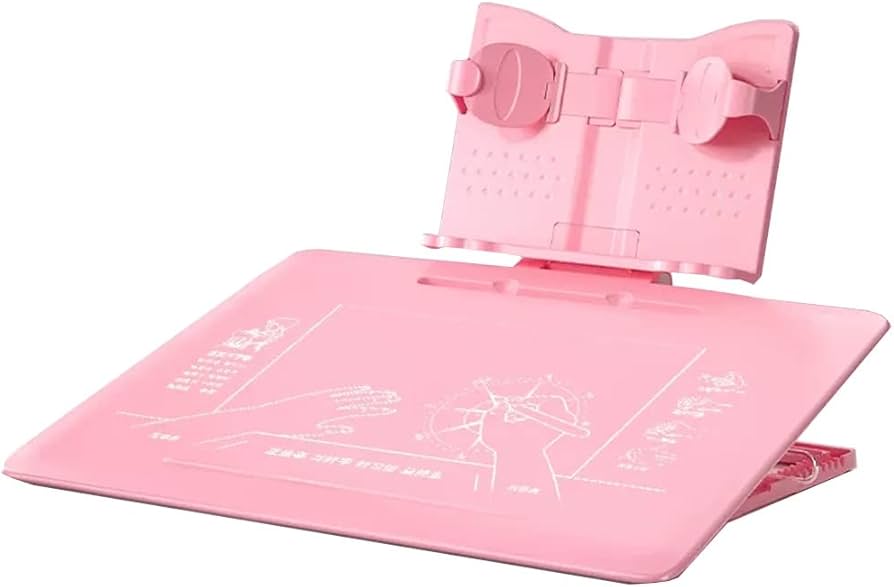 Amazon.com: GIZNXBA Book Stand for Reading, 2 Layers Book Holder