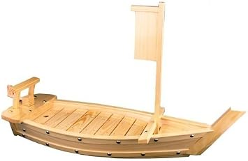 Natural Bamboo Sushi Tray Boat