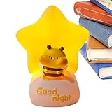 Composition en PVC Sûr: Cette veilleuse mignonne emploie du matériau PVC libre de substances indésirables, procurant un environnement plus sécurisé pour les pendant leurs études ou moments de détente à la maison. Elle combine harmonieusement fonctionnalité et esthétique adorable, avec un design intégré seamlessly dans la décoration. Les parents bénéficient d'une illumination fiable et attrayante pour les espaces de vie des .