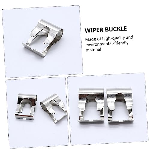 VICASKY Clipe De Reparo De Limpador De 2 Peças Fivela De Haste De Limpador Clipe De Limpador De Carr