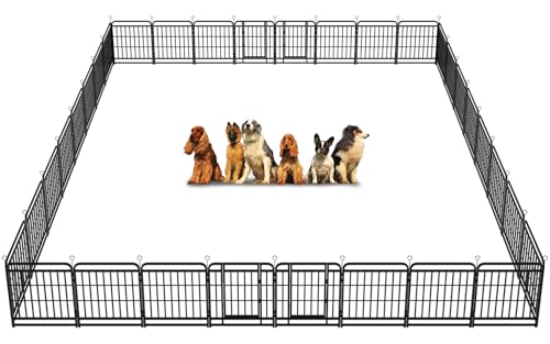 Image of Kfvigoho Heavy Duty Dog Playpen 32 Steel Panels 32 inch Height