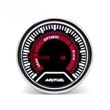 Jauge AFR 52 mm Air Fuel Ratio Meter for Cars Modified Vehicles and Racing Cars Measuring 20 1 to 10 1