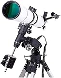 ★ Nivel automatizado: modo teodolito, adecuado para observar la luna Júpiter, Saturno y otros planetas y nebulosas