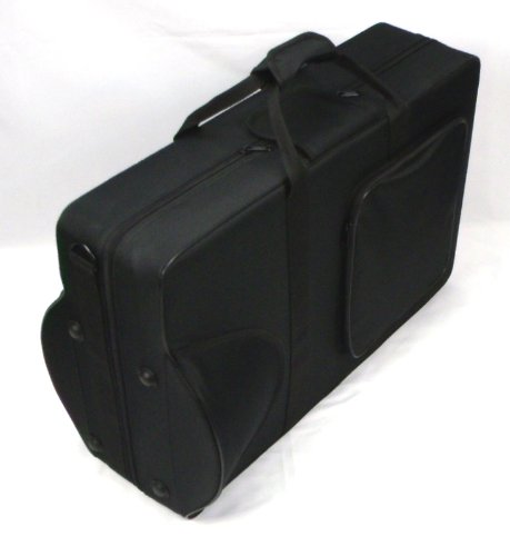 Advanced Monel Pistons Marching Baritone Key of Bb w/Case & Mouthpiece-Nickel Plated Finish - Image 9