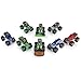 Monster Jam, Grave Digger 40th Anniversary 8-Pack Monster Trucks with Bonus Accessories, 1:64 Scale, Kids Toys for Boys and Girls 3 and up