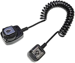 Off Camera Flash Cord to fit Panasonic Lumix Cameras. Coiled Cable.