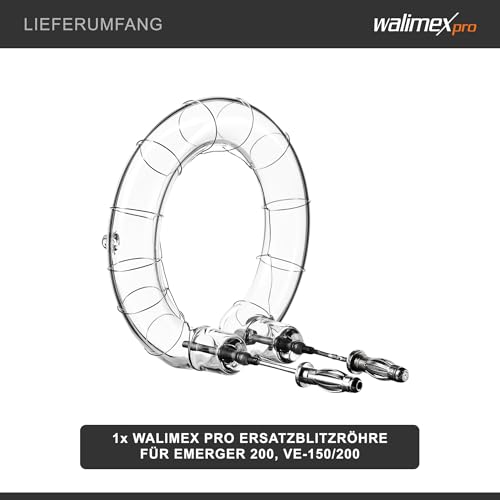 Tube flash de rechange Emerger 200 Walimex pro lampe eclair studio - 7