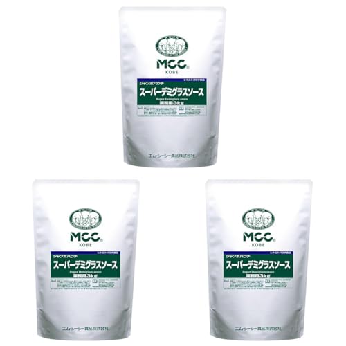 MCC �Ɩ��p �X�[�p�[�f�~�O���X�\�[�X 3kg (× 3)