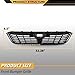 Front Bumper Grill Grille Assembly Compatible with Subaru Impreza 2020-2023 J1010FL310