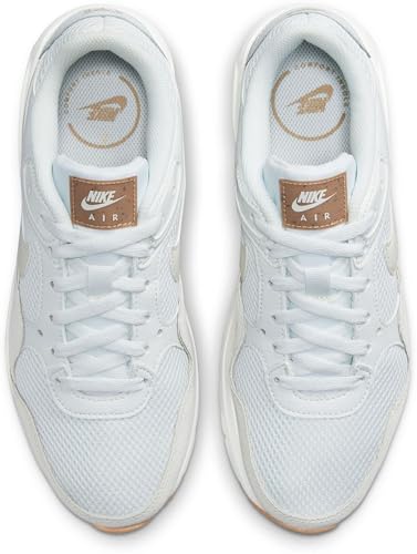Nike Women's Air Max SC Shoes, Summit White Sail Platinum Tin, 8.5 US