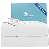 Four Seasons Essentials Cooling Comforter - Queen Size 90' x 90' - White