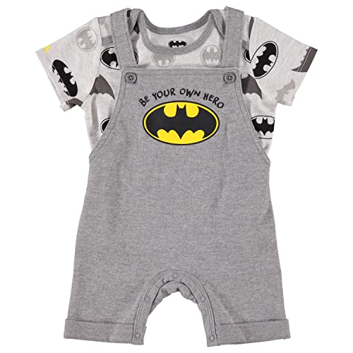 Image of Batman 3 Piece Infant Boys Long Sleeve Bodysuit with Pullon Pants and Matching shoes
