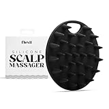 flexii® Silicone Scalp Massager - Premium Scalp Scrubber, Exfoliating Scalp Brush, Head Massager, Ergonomic Handle, Reduce Dandruff & Promote Hair Growth for Men & Women