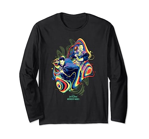 T-shirt Doctor Strange Multiverse of Madness manches longues Rainbow