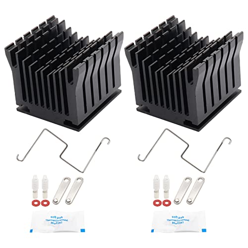 Disipador de calor de aluminio de 4 cm para placa base de ordenador