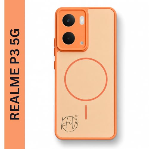 Image of Protective Back Cover for REALME P3 5G (Orange)
