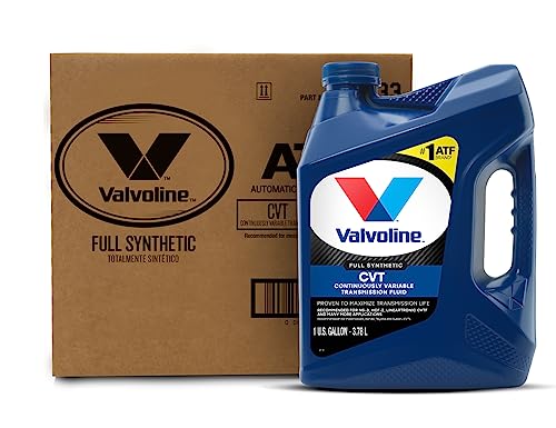 Valvoline CVT Full Synthetic Continuously Variable Transmission Fluid 1 GA, Case of 3