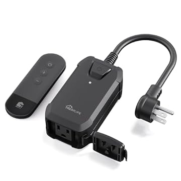 remote control outlet with dimmer