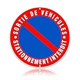 VISIBILITÉ EXCEPTIONNELLE 24H/24 : Notre panneau stationnement interdit en aluminium réfléchissant de 30cm de diamètre offre une visibilité maximale jour et nuit. Sa surface haute visibilité capte la lumière pour une signalisation parfaite même dans l'obscurité.