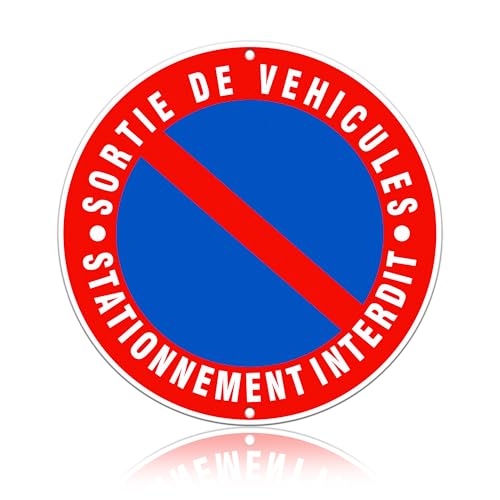 TAKULA Panneau Interdiction de Stationner,Panneau 