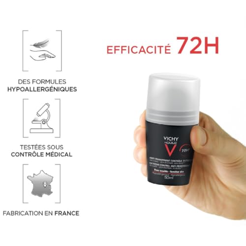 Déodorant Homme Invisible Vichy Le Flacon De 50ml - vue 10