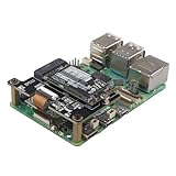 Design compact, simple et pratique, pratique à installer et à utiliser. Seuls 2 ensembles de vis sont nécessaires pour fixer la carte, et il laisse plus d'espace pour un meilleur effet de refroidissement pour Raspberry Pi 5 et M.2 KEY-M NVMe SSD.