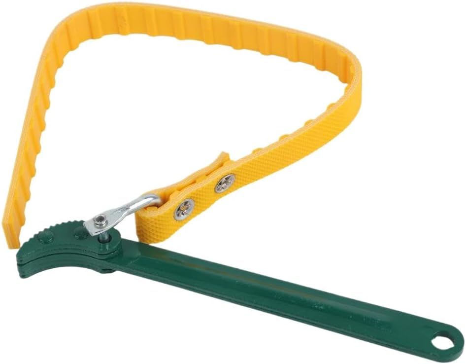 Filter Belt Removal Tool Oil Filter Wrench Belt Type Strap Spanner Compatible with Automotive Oil Filters