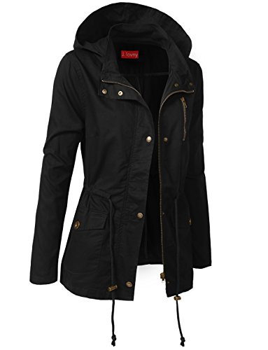 J. LOVNY Women's Versatile Military Anorak Jacket
