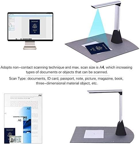 Kautoポータブル高解像度スキャナーキャプチャサイズa4ドキュメントカメラ10メガピクセルhd高解像度ドキュメントスキャナーocr Docume ハードプラスチックプレート付き B0hfz9 G69 ドキュメントスキャナ Www Bloompsychologyservices Com
