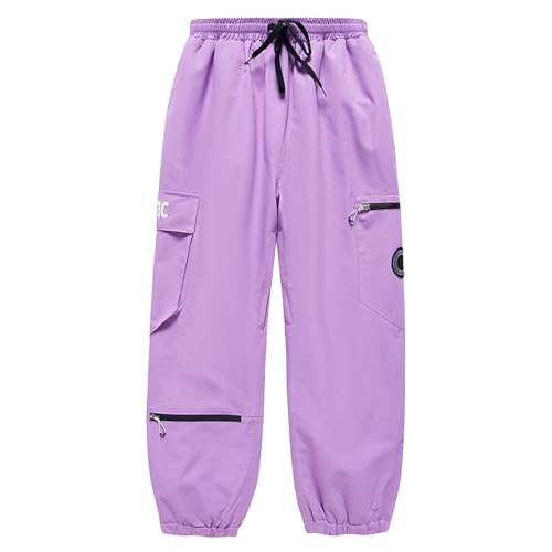 Pantalon de neige pour extérieur chaud et anti-froid adapté au ski et snowboard