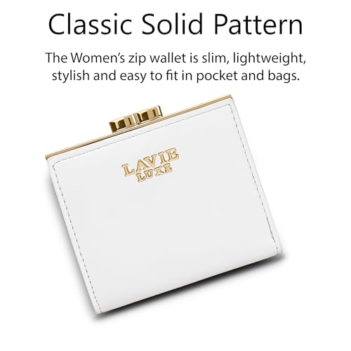 Image of Lavie Luxe Women's Frame25 Small Bifold Wallet | Gift for Women