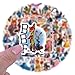 50Pcs Zootopia 2 Sticker for Kids, Cute Cartoon Waterproof Vinyl Stickers for Adult Teen Girl Student Water Bottle Laptop Phone Computer Guitar Notebook Skateboard Travel Case Scrapbook Helmet