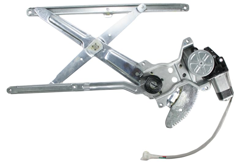 Image of TRQ Front Right Power Window Regulator & Motor Assembly Passenger Side Compatible with 1990-1995 Toyota 4Runner