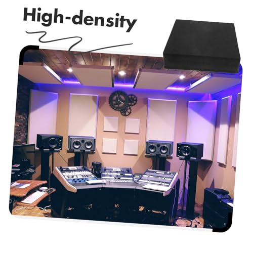 Almohadilla de aislamiento para subwoofer de espuma para estudios profesionales y hogares, negra miniatura 2